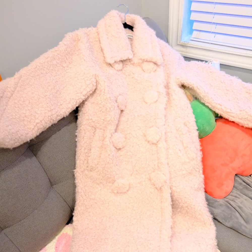 Sakura Pink Winter Coat